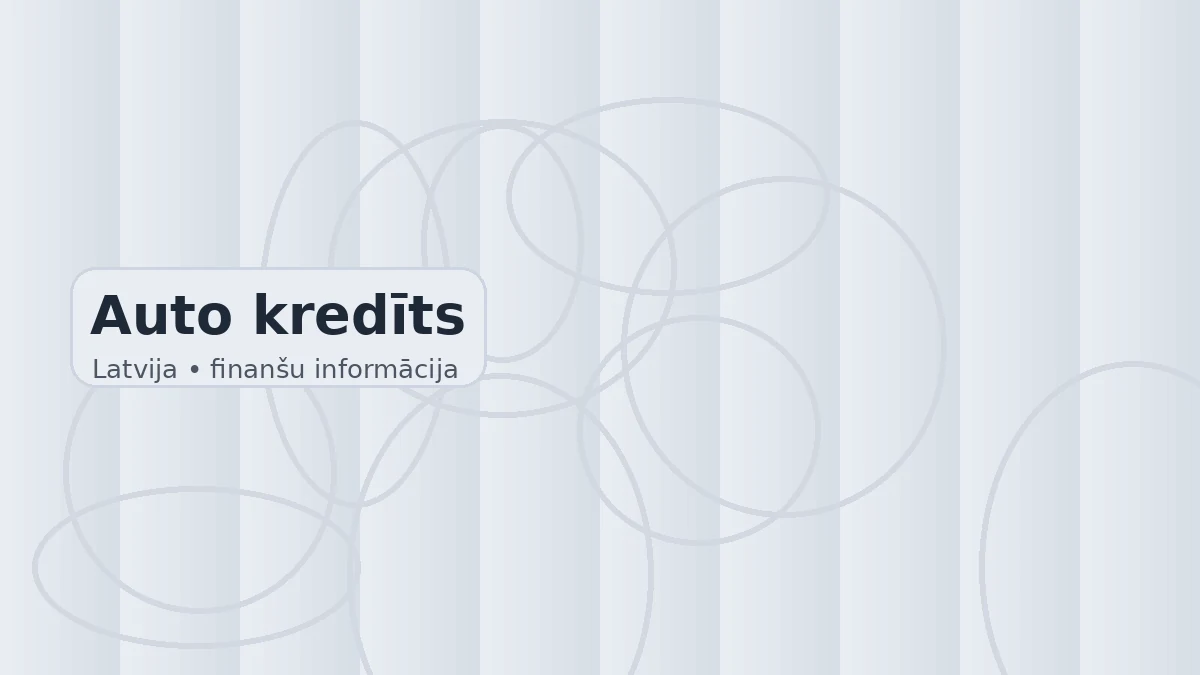 Auto kredīts